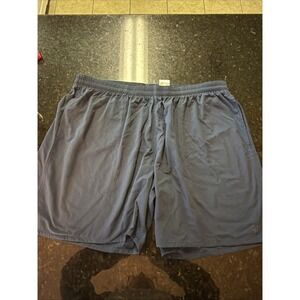Duck Camp Men's Shorts Sz 2XL Navy 7 Inch Inseam Athletic Elastic Waist Liner Cu